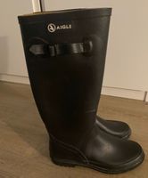 Gummistiefel AIGLE schwarz Grösse 37 neuwertig