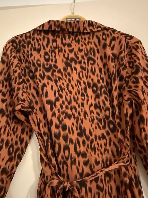 Vestiti: Leopard Wickelkleid Gr. 38 M braun orange – Nuovo (secondo la descrizione) da Glarus venduto da Iroccinha 4