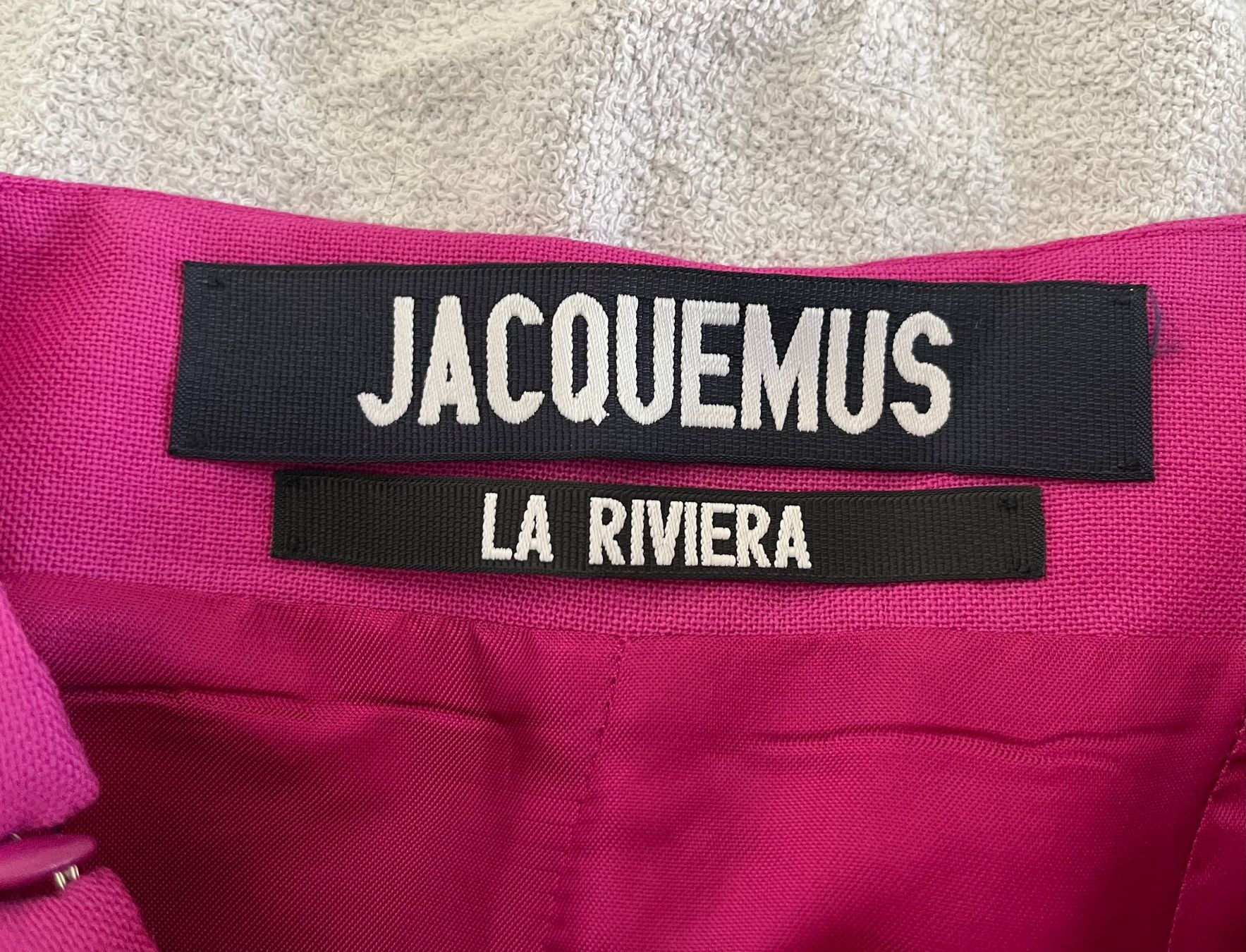 Jacquemus Gonne: Jacquemus, mini shorts Fuchsia – Usato da Genève venduto da dachaw 3