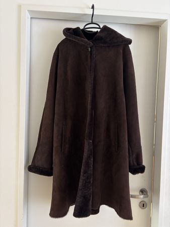 Dunkelbraune Dublanc Zurich Pelzjacke - Warm für Winter