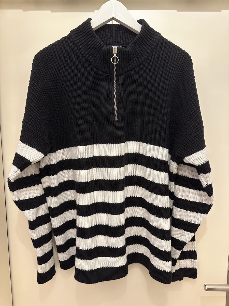 Lamarel Maglioni & Felpe: Lamarel Strickpullover mit Streifen OneSize – Usato da Zürich venduto da tmarina