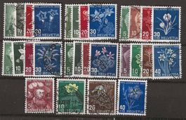 PJ043 - Pro Juventute 1943-1949  obl.