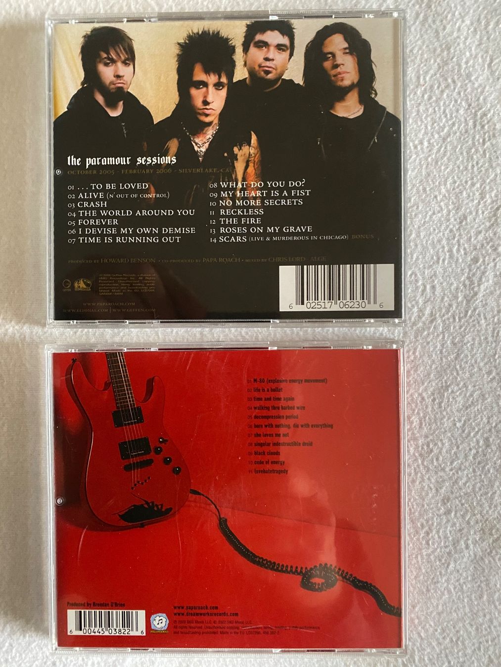 CD: 2 x Papa Roach - The Paramour Sessions / Lovehatetragedy – Nuovo (secondo la descrizione) da Duggingen venduto da Kisha010 2