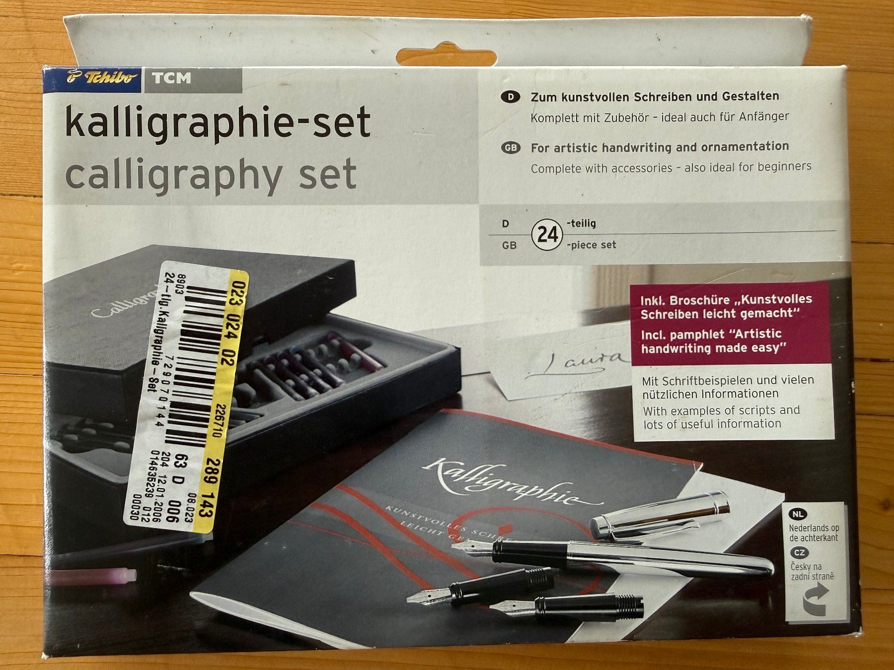 Penna & Evidenziatori: Neu Kaligraphie-set – Nuovo e nell'imballaggio originale da Kirchdorf AG venduto da coco123