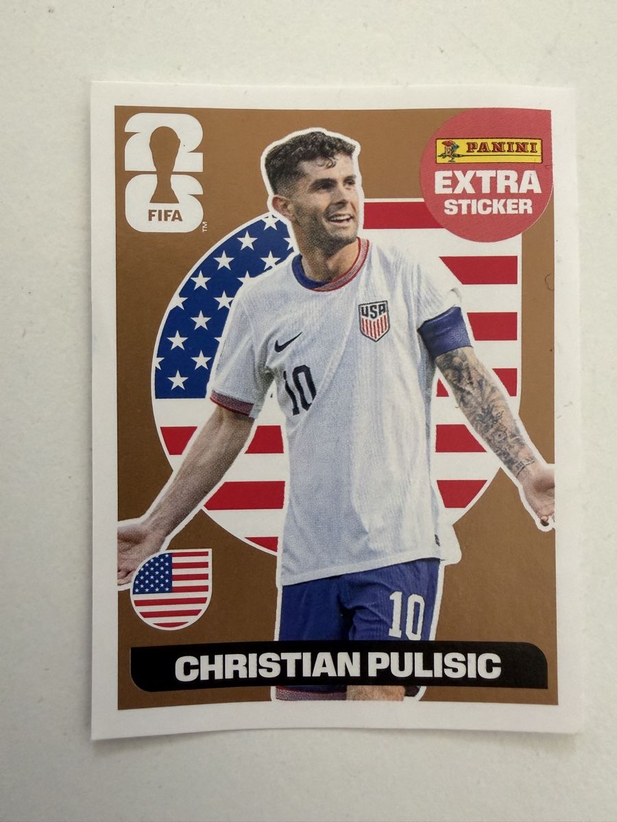 Panini Sammelbilder & Trading cards: Panini Extra Sticker Christian Pulisic – Neu (gemäss Beschreibung) aus Wenslingen von wazza1878