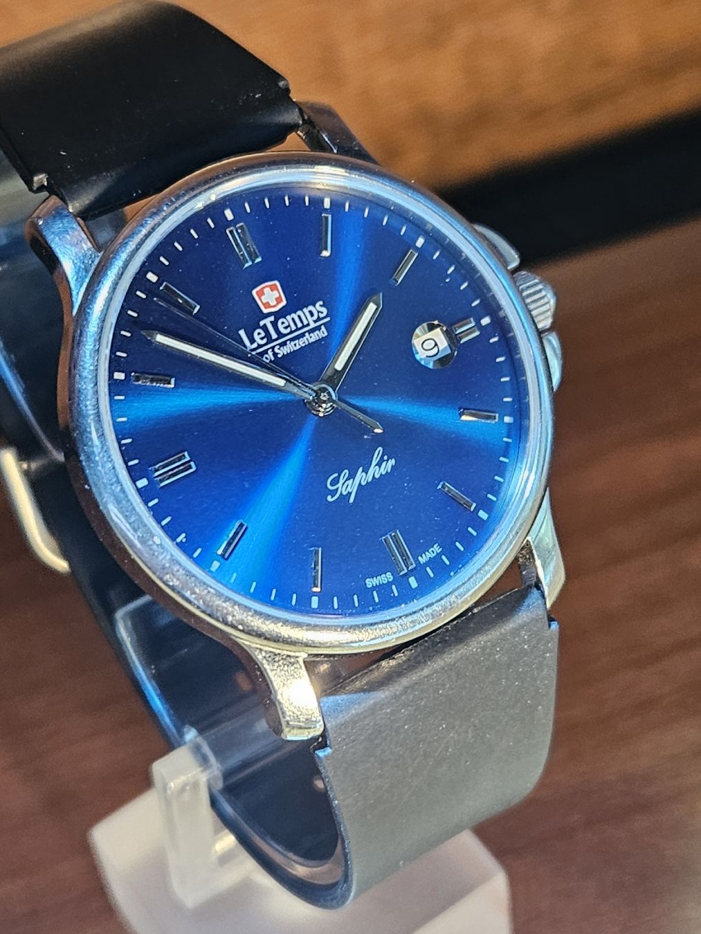 Uhren: Le Temps Saphir Herrenuhr 37mm – Gebraucht aus Flamatt von pie_f9zm 1