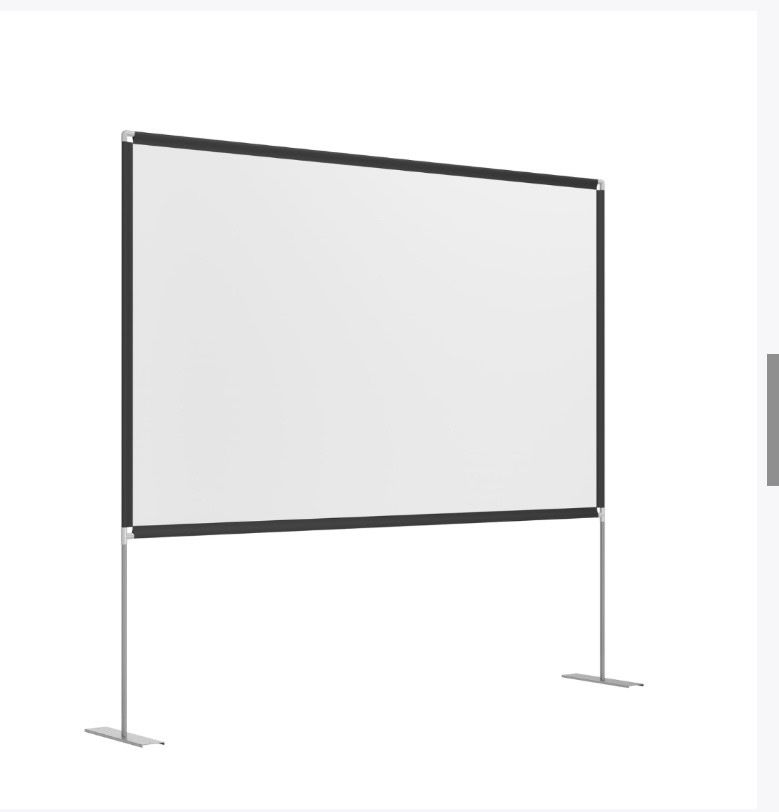 Home Cinema: Beamerleinwand 226x130cm / neu! – Nuovo e nell'imballaggio originale da Lampenberg venduto da Graziella_ 1