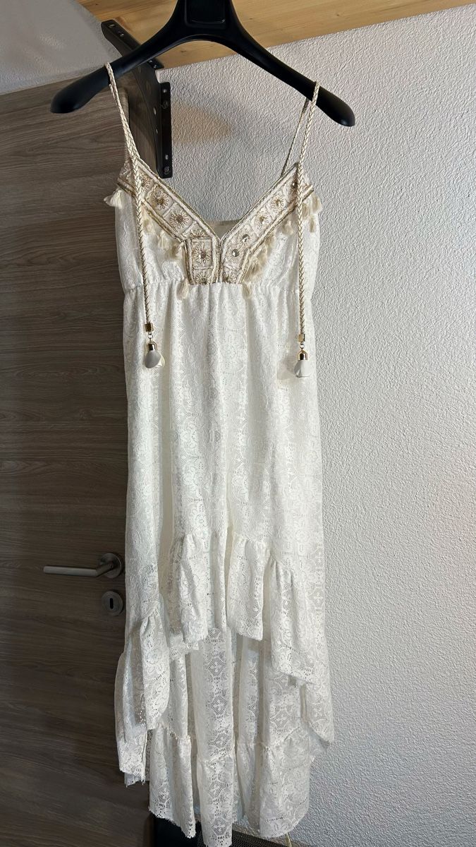 Vestiti: Robe bohème dentelle blanche – Usato da Pont (Veveyse) venduto da pil_k9jp 7