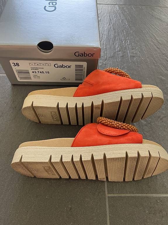 Scarpe da donna: Gabor Pantoletten – Usato da Meisterschwanden venduto da xX3000Xx 3