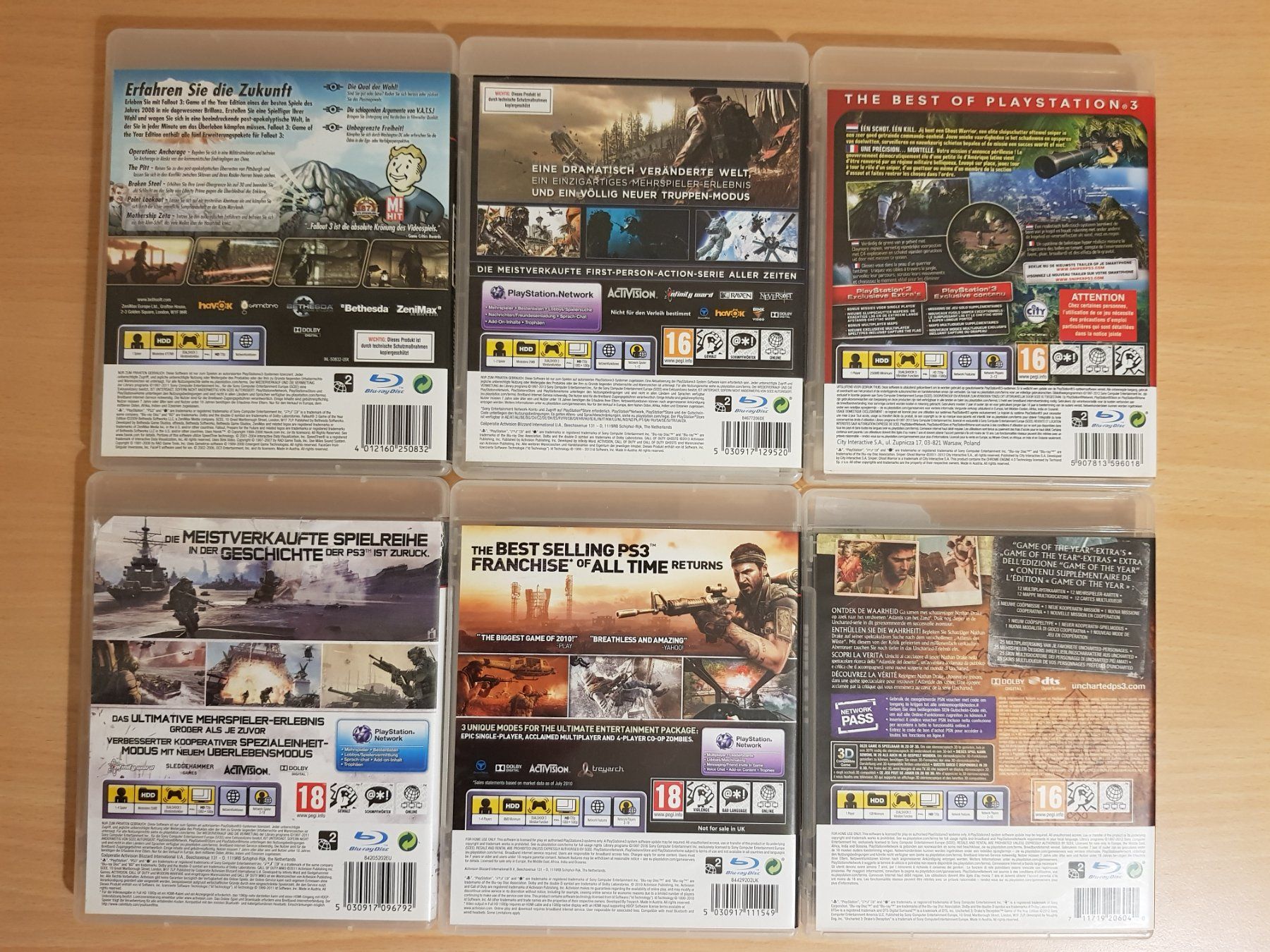 Sony Giochi: 6x PS3 Spiel – Usato da Münchenstein venduto da 2DGames 1