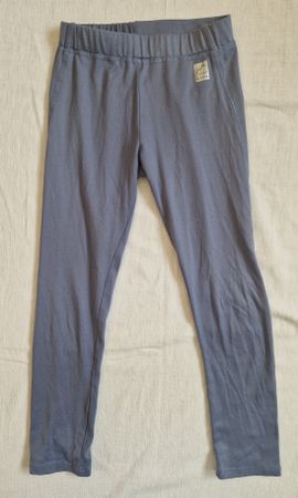 Lefties Leggings/Skiunterhose Gr. 128 grau
