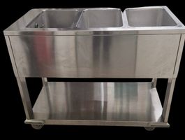 Bain Marie Wagen - 3 x 1/1GN
