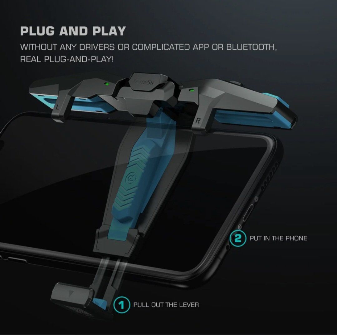Controller: GameSir F4 Falcon Mobile Gaming Controller – Nuovo (secondo la descrizione) da Langenthal venduto da SecondChanceShop 3