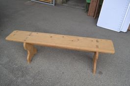 Rustikale Holzbank Restauriert für Garten oder Terrasse!