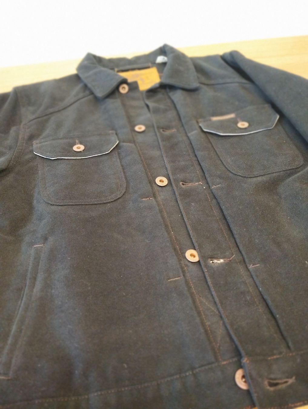 Giacche: Indigofera Parsons Lodge - Moleskin Jacket – Nuovo (secondo la descrizione) da Chur venduto da jorgehuck 5