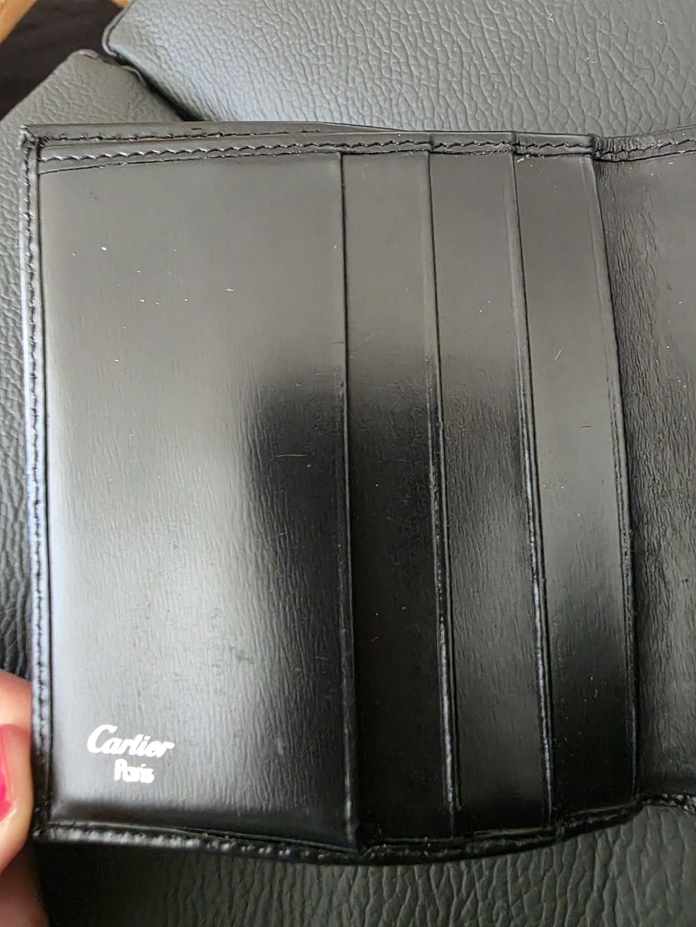 Cartier Portafogli: Cartier - Panthère - Portefeuille - Noir  – Usato da Grand-Lancy venduto da Precision-GE 2