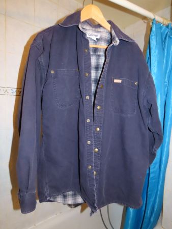 Carhartt vintage jacket overshirt L-XL navy