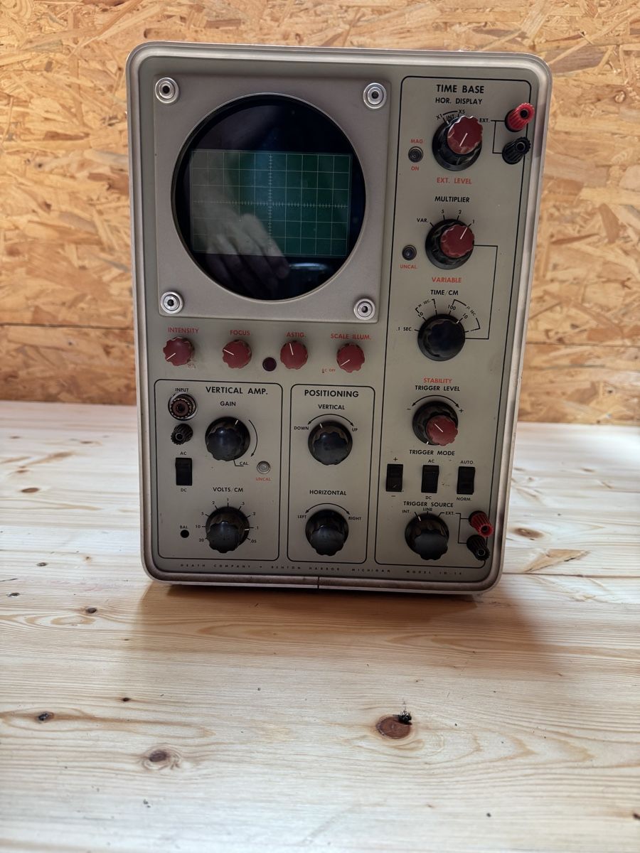 Misurare: HEATH COMPANY Oszillograph Model O 14 – Usato da Reigoldswil venduto da pet_dj8f