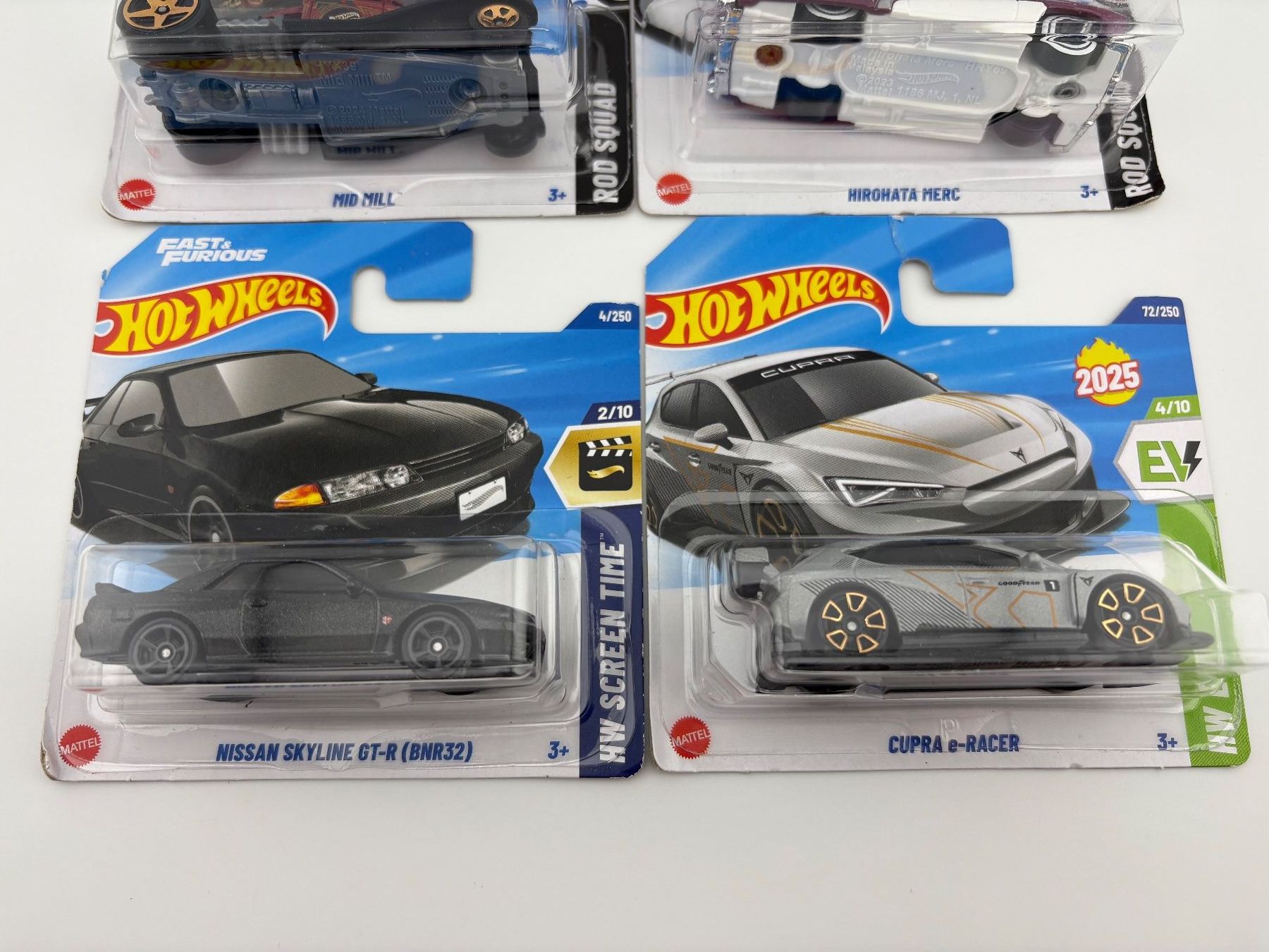 Hot Wheels Modellautos: 6 Hot Wheels Ford GT Race, Nissan Skyline, Cupra Mix 8 – Neu (gemäss Beschreibung) aus Flawil von HeisseReifen 1