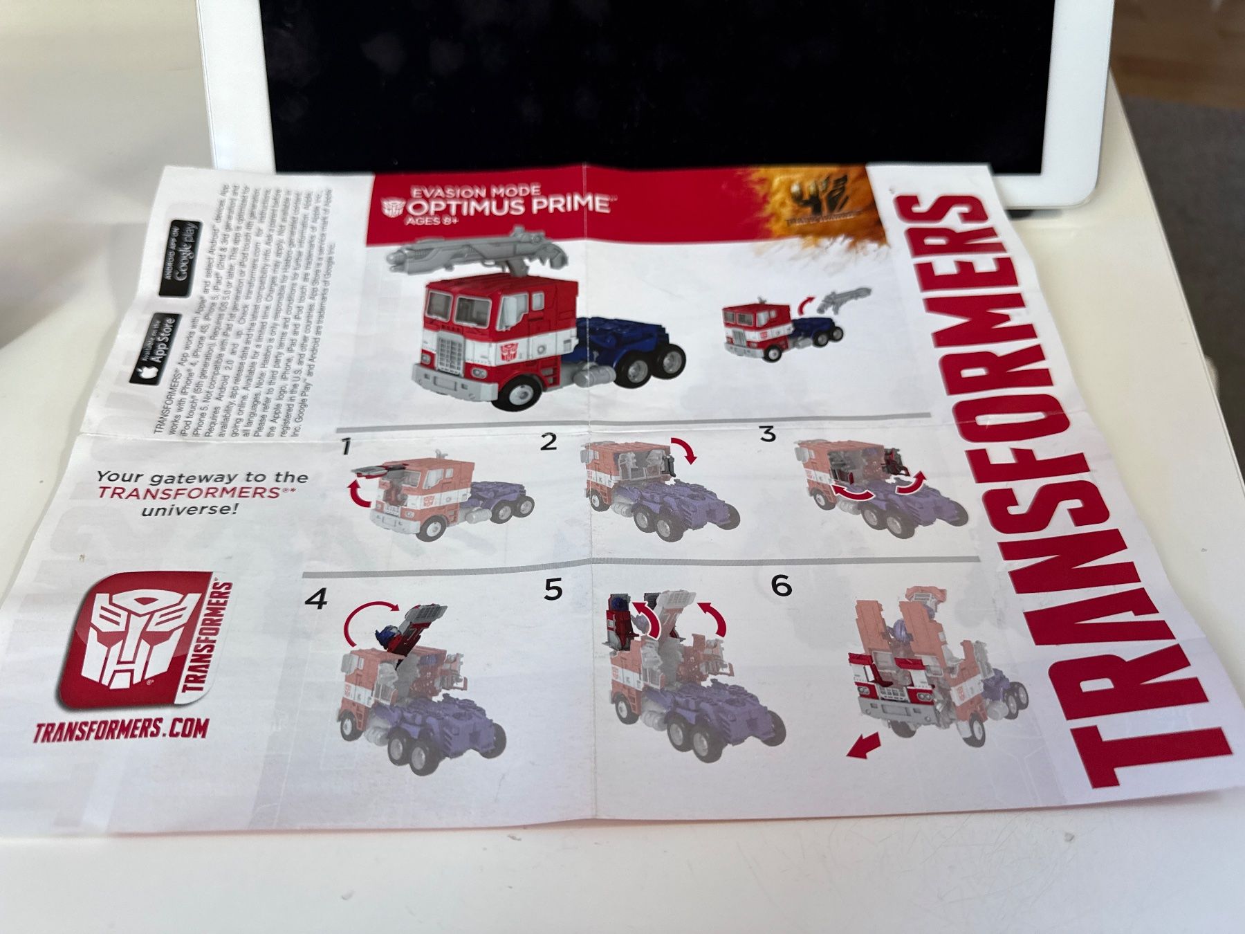 Hasbro Statuette: Transformers Evasion Mode Optimus Prime Hasbro – Usato da Allschwil venduto da meeresperle 5