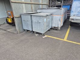 Container mit Rollen, Abfallcontainer 2 Stk.
