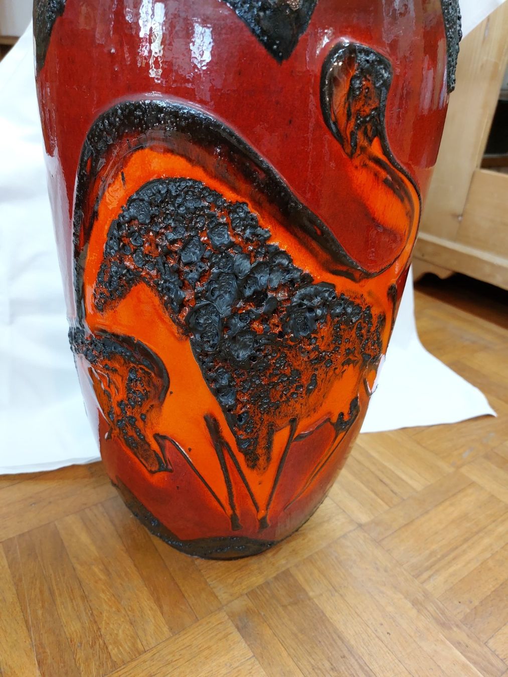 Vasi & Recipienti: Midcentury Fat Lava, Bodenvase – Usato da Niederuzwil venduto da wolkenlos80 6