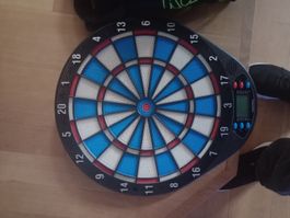 Elektronische Dartscheibe Canaveral blau weiss gebraucht