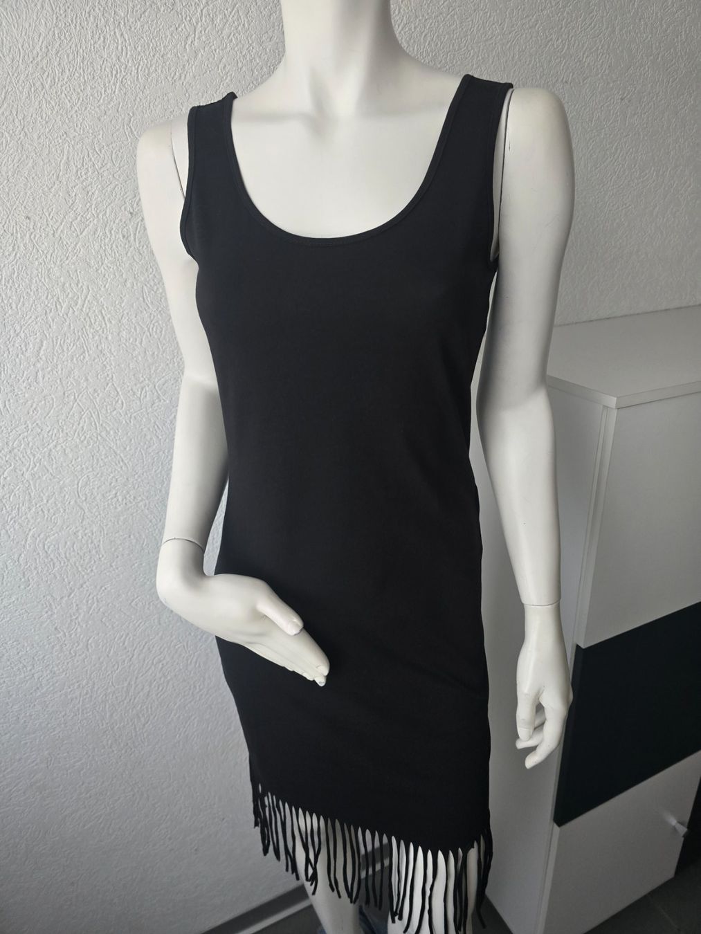 Kleider: Robe noir a frange T-M – Gebraucht aus Les Verrières von kitel79 4