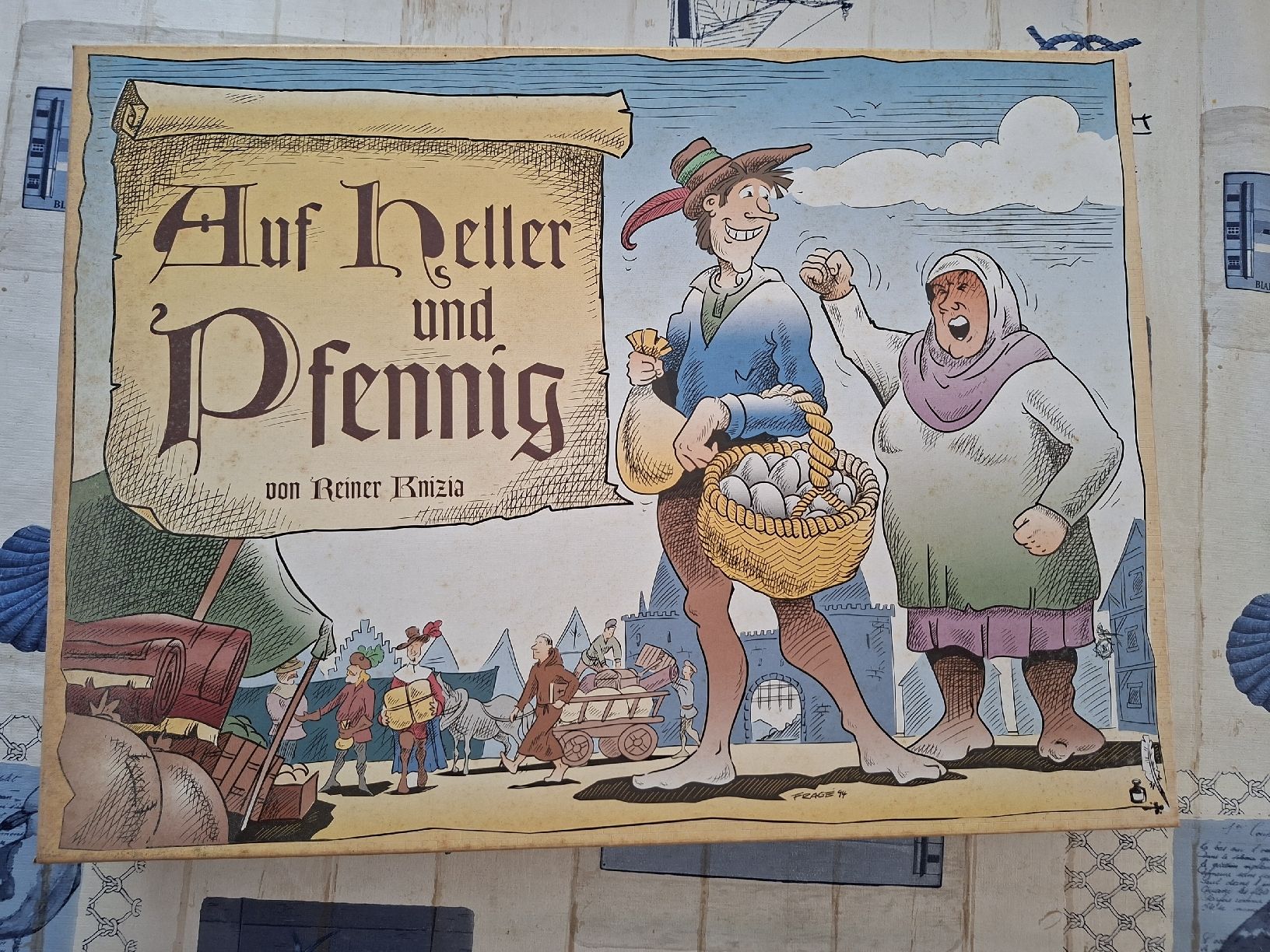 Spiele: Auf Heller und Pfennig Brettspiel – Gebraucht aus Lupfig von tyl_l9tz
