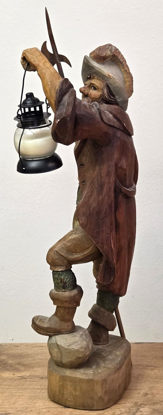 Statuette: Nachtwächter aus Holz – Usato da Kriens venduto da 1mars10 1