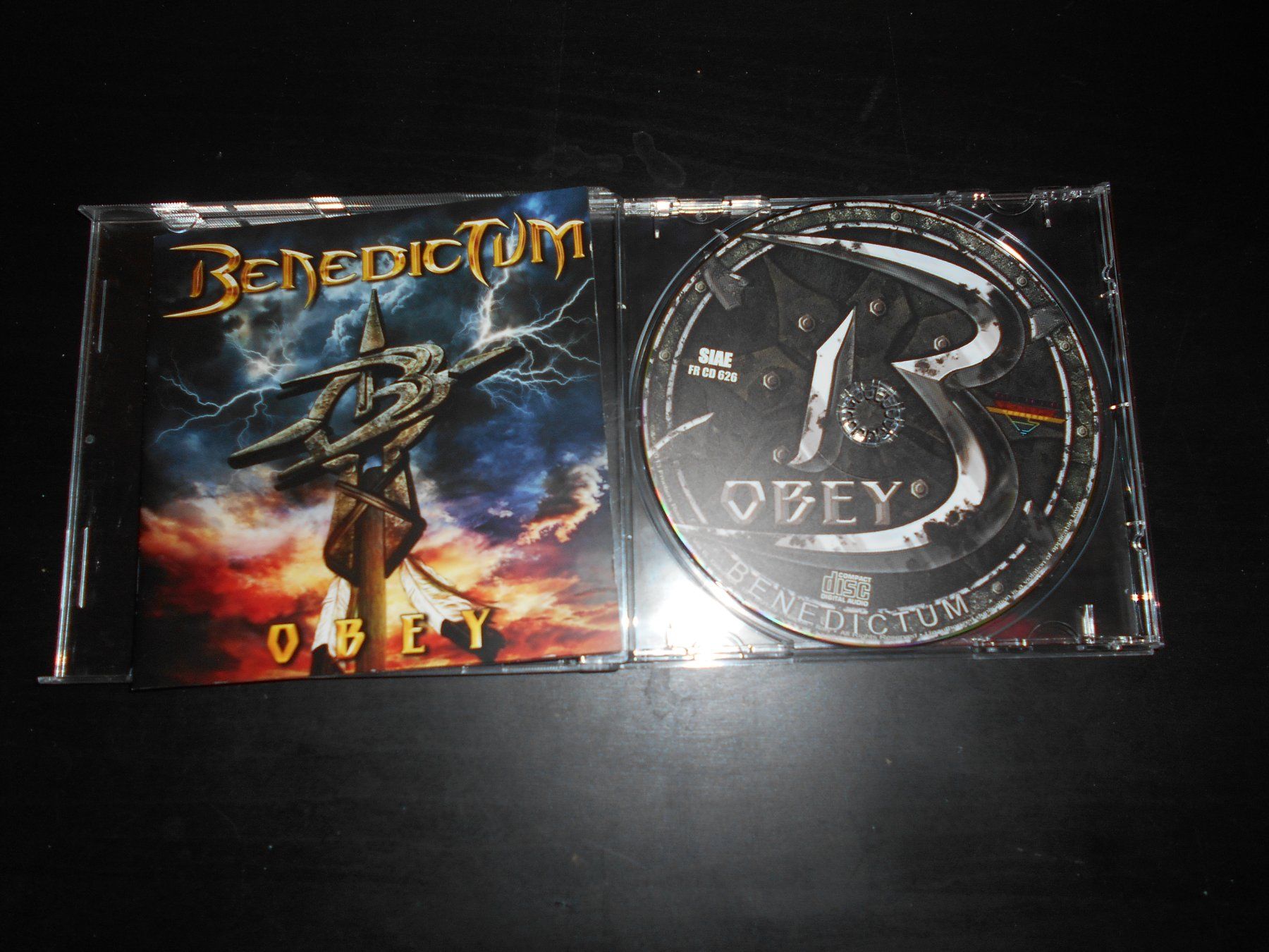 CD: Benedictum – Obey / 2013 – Usato da Aarberg venduto da witchhunter01