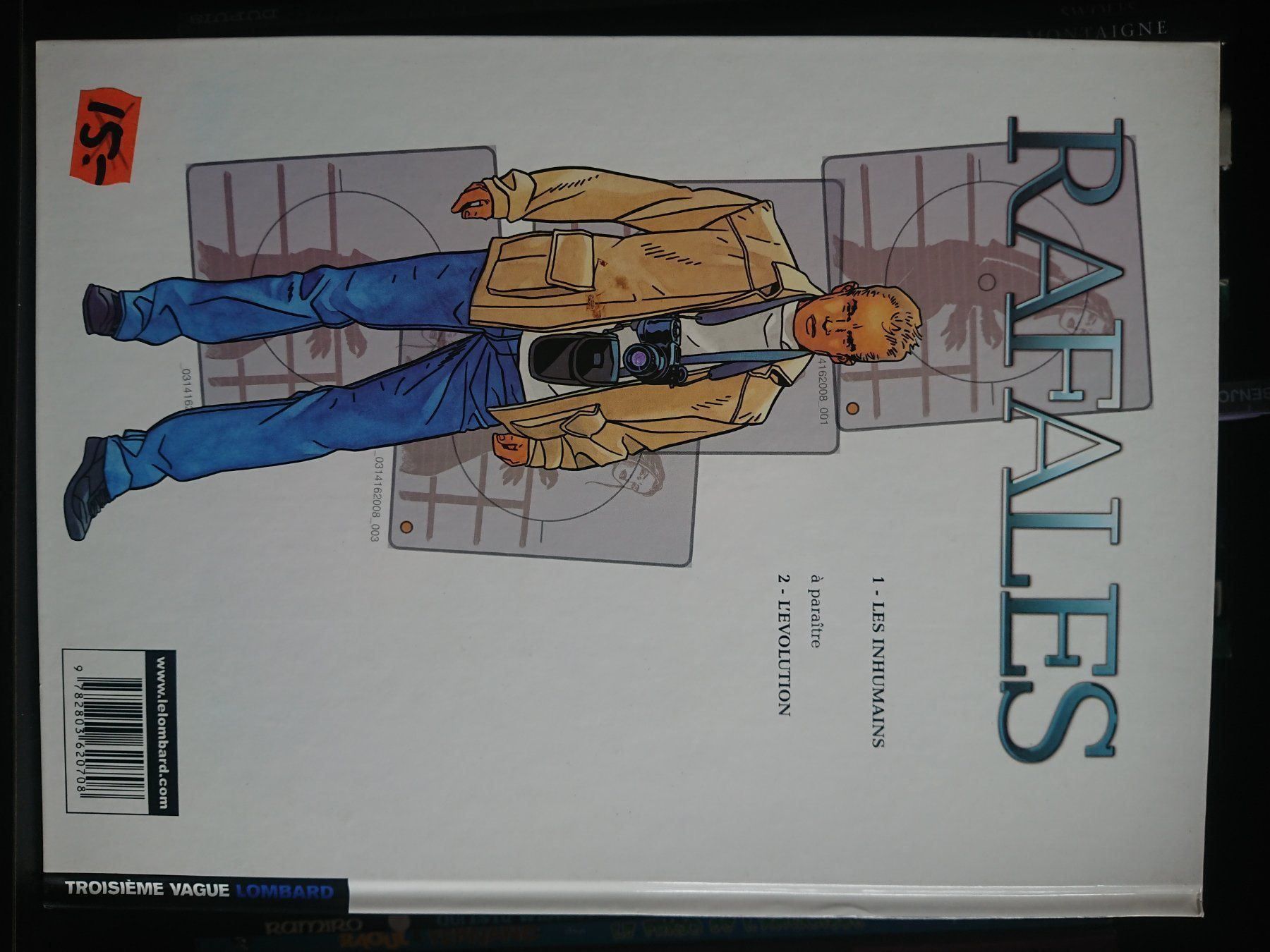 Fumetti: Rafales 1 — Les inhumains EO – Usato da Farvagny-le-Grand venduto da LaCaverne 1