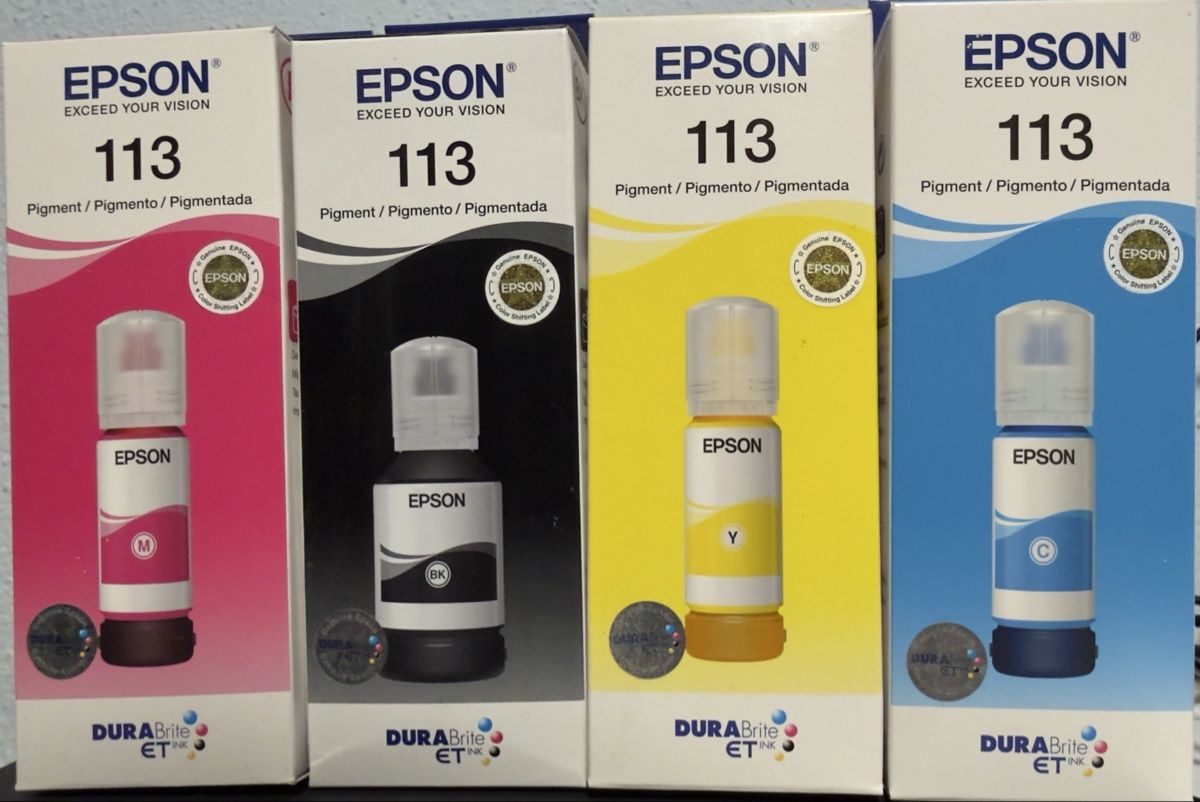 Epson Druckerpatronen & Toner: Epson 113 Tintentanks Set 4 Farben Neu – Neu und originalverpackt aus Ruggell von Pascal_B_1986