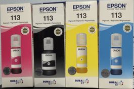 Epson 113 Tintentanks Set 4 Farben Neu