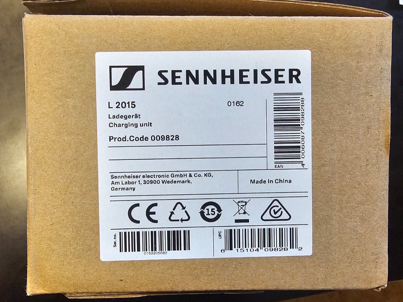 Sennheiser Caricatori & Batterie: Sennheiser L2015 Ladeschale – Nuovo e nell'imballaggio originale da Zollbrück venduto da gueschu01 1