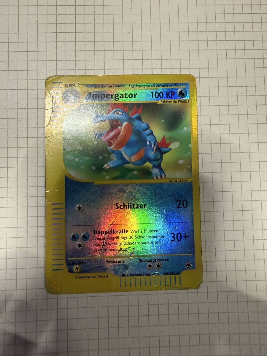 Pokémon Cartes à collectionner: feraligatr / Imperagator 46/165 reverse poor – D'occasion à Gudo par ken_dr92