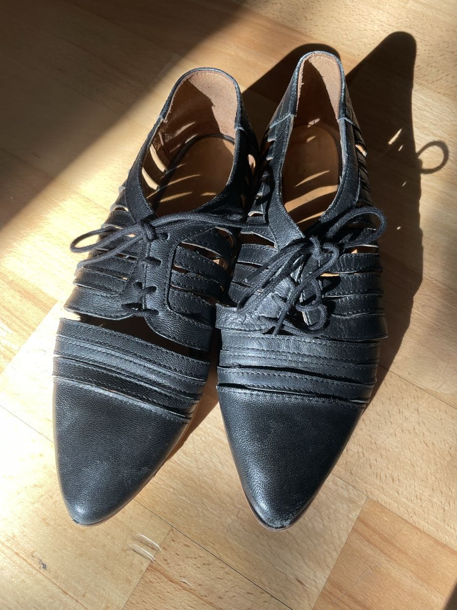 Scarpe da donna: Ballerines taille 37 100% cuir – Usato da Biel/Bienne venduto da ger_f8ls