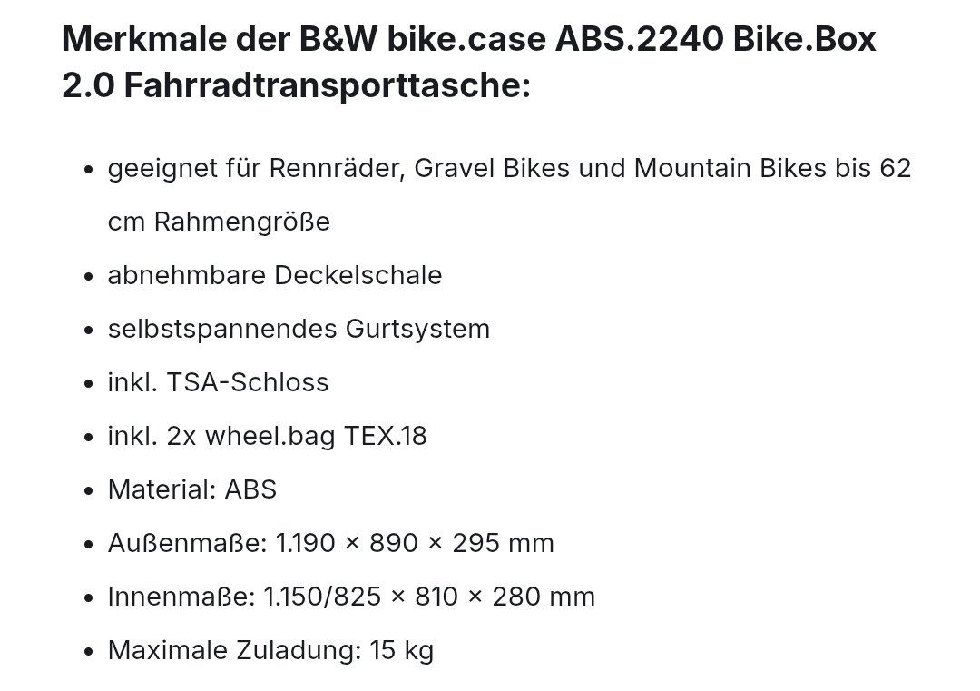 Valigie: B&W Fahrradkoffer – Usato da Unterengstringen venduto da ang_tm99 7