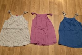 Kurzarmshirts Sommer Mädchenshirts Gr. 110