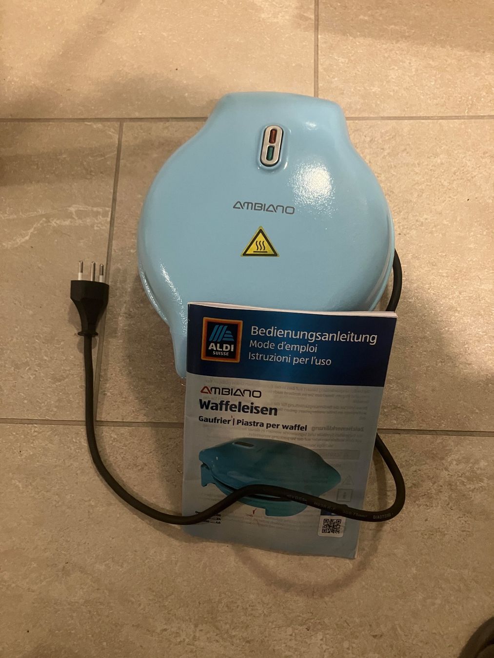 Ambiano Küchengeräte: Gaufrier – Neu und originalverpackt aus Froideville von Pascas 2