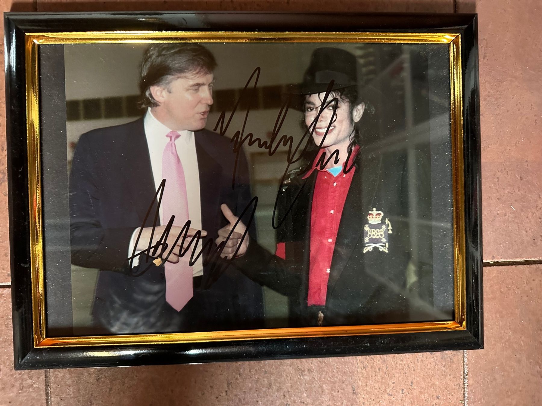 Autografi: Originalautogramme Donald Trump+ Michael  Jackson COA – Usato da rafz venduto da Ttt0071 3