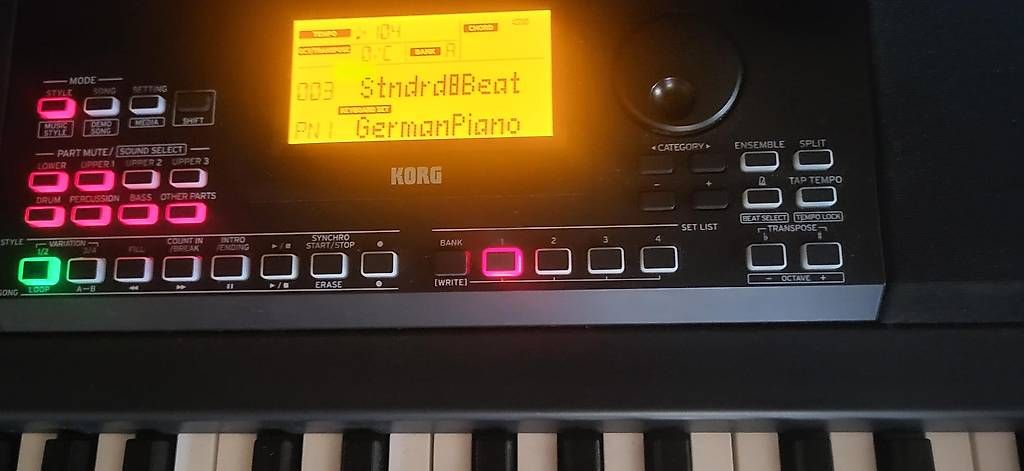 Strumenti musicali: E-Piano KORG XE20 mit Ständer – Usato da Siebnen venduto da rowu