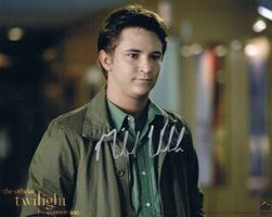 Michael Welch 1987- Twilight Autogramm signiert Foto 20x25cm