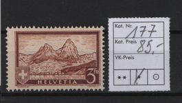 1914-1931 Gebirgslandschaften Nr. 177 mit Falz