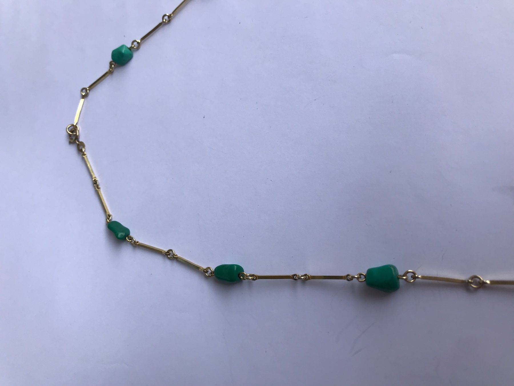 Catenine: Collier Amerikaner avec turquoise – Usato da Grimisuat venduto da eliseba88 2