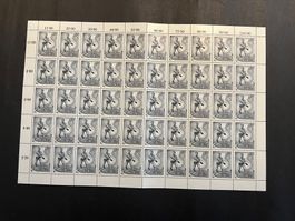 Österreich Briefmarken Hammerwerfer Bogen 1967**(129)