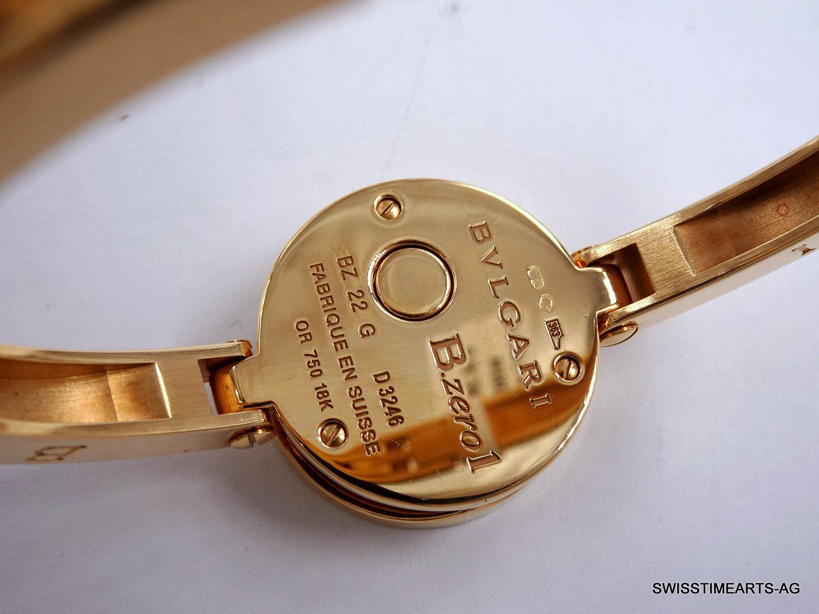 Bulgari Orologi: BULGARI B.ZERO1 18K REF. BJ BZ 22 G DAMENUHR – Usato da Zürich venduto da SWISSTIMEARTS-AG 9