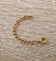 Verlängerungskette Gold (Edelstahl)