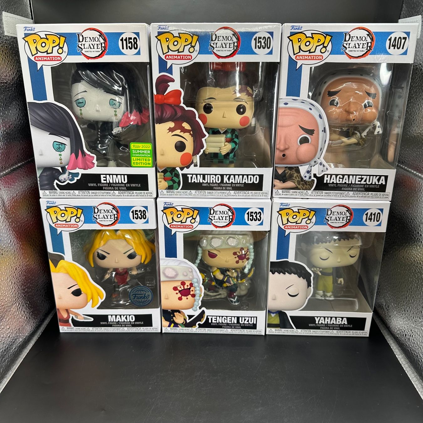 Funko Statuette: Funko Pop! Damon Slayer 6Stk Sammlung – Usato da Düdingen venduto da Nerdworld