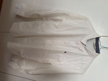 Chemise blanche H&M garçon manches longues taille 170 cm ...